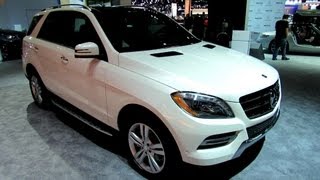 2013 MercedesBenz ML350  Exterior and Interior Walkaround  2012 Los Angeles Auto Show [upl. by Eshman]