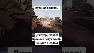 Курская область Джохар Дудаев красный петух войны войдёт в дом России [upl. by Ahsiekim]