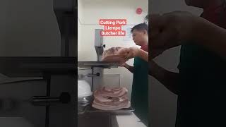 cutting pork Liempo Butcher life [upl. by Tallbott896]