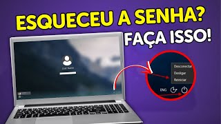 Como RECUPERAR A SENHA do Windows 1110 SEM PROGRAMAS Guia Super Fácil [upl. by Delinda]