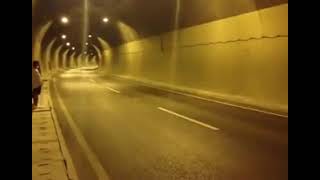 Benelli 600i Sound inside in Tunnel is Awesome and Cool 🔥🔥💯🏍️ Please Used Headphones 🎧🎧🙏💯 [upl. by Nelda942]