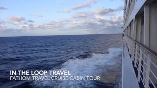 PampO Adonia Cruise Ship Balcony Cabin Tour [upl. by Ulah751]