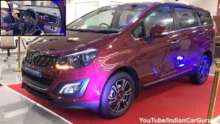 Mahindra Marazzo Top Model M8 FeaturesInteriorExteriorReview  Marazzo Red Colour [upl. by Prudie]