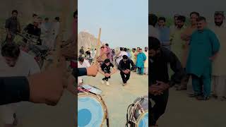 Saraiki dhol dance Chiniot ka Dhol [upl. by Liauqram245]