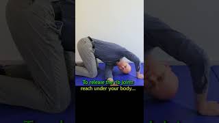 Upper back pain relief exercise [upl. by Repsaj]