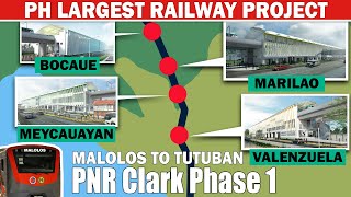 NSCR  Largest Railway Project in the Philippines [upl. by Colfin]