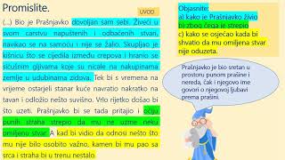 Hrvatski jezik 5 r OŠ  Stvaralačko prepričavanje stvaralački elementi prepričavanja [upl. by Ligetti31]