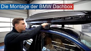 VOGEL AUTOHÄUSER  Die BMW Dachbox Montage [upl. by Bellis]