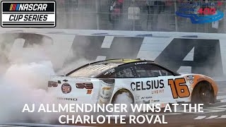 AJ Allmendinger Wins At The Charlotte Roval [upl. by Kciredes114]