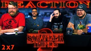 Stranger Things 2x7 REACTION quotChapter Seven The Lost Sisterquot [upl. by Ikiv]