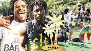 Cam Newtons C1N 7on7 DOMINATES Battle MIAMI 1st PLACE 🥇 [upl. by Siddon]