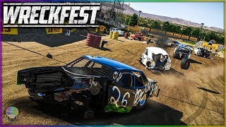 BEATDOWN AT BONEBREAKER  Wreckfest [upl. by Llenrrad522]