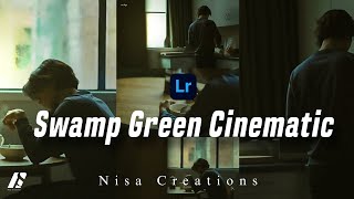 SWAMP GREEN CINEMATIC  Lightroom Mobile Preset Free Download [upl. by Eniluj109]