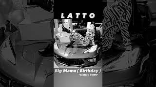 Latto Birthday SLOWED DOWN [upl. by Brunell204]