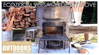 Eco Zoom Versa Rocket Stove [upl. by Weaks]