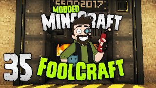 Minecraft FOOLCRAFT  BURN 🔥  35  Modded Minecraft [upl. by Llerehc246]