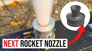 High Power Sugar Rocket Motor Test [upl. by Dnomaid406]