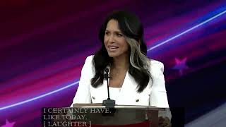 Tulsi Gabbard CPAC 2022 Speech [upl. by Qooraf414]