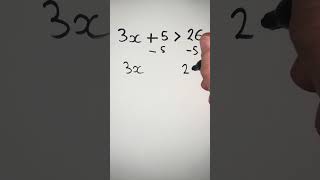 Solving single 2step inequalities shorts [upl. by Church]