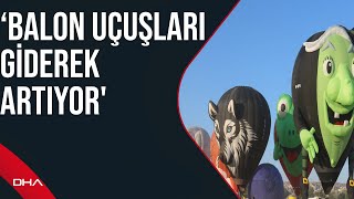 Kapadokyada gökyüzü özel figürlü balonlarla renklendi [upl. by Sonny]