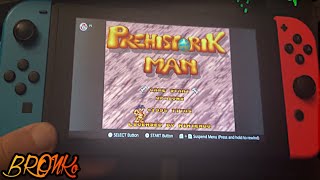 Prehistorik Man  This Game is an underrated Hidden Gem  Nintendo Switch handheld gameplay [upl. by Sirromad]