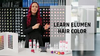 Learn About Elumen Permanent OxidantFree Hair Color  Goldwell Education Plus [upl. by Imar]