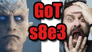 Battle of Winterfell reaction greek  GoT s8e3 [upl. by Airdnal]