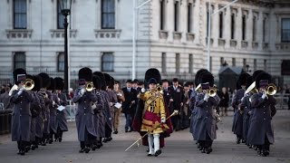 Men of Harlech Regimental Slow MarchWelsh Guards [upl. by Nilved]