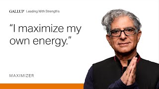 Using Maximizer to Influence Wellbeing  Deepak Chopra [upl. by Ahsiekin]