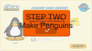 Club Penguin How to Make and Form Formation Bots [upl. by Rosen]