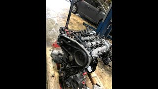 OpelAlfa romeo 19 jtd How to change timing belt and water pump no special tools needed [upl. by Oriane426]