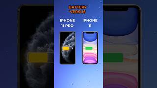 Iphone 11 vs Iphone 11 Pro Battery Test  iphone11 iphone11pro batarya [upl. by Anhavas896]