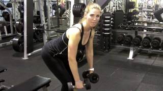 Proper Form For A Bent Over Row [upl. by Alver]