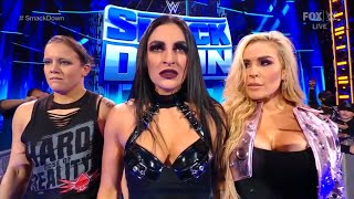 WWE Naomi vs Sonya Deville  Xia Li Debut  Full Match SD Dec102021 [upl. by Wimsatt]