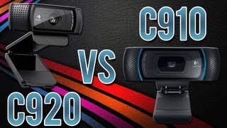 ► Logitech C920 vs C910 Quality Comparison 1080p [upl. by Gardell]