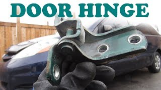 How to Replace a Car Door Hinge [upl. by Ivey]