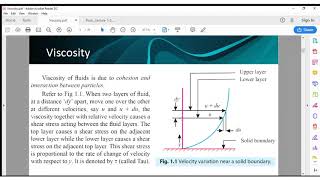 Viscosity of Fluids 1 [upl. by Maite]