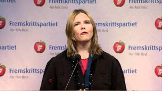 Sylvi Listhaug  FrPs Landsmøte 2011 [upl. by Luhar]