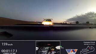 RN 1 Onboard video Portimão Circuit ASTON GT4 0156061 [upl. by Ariait]