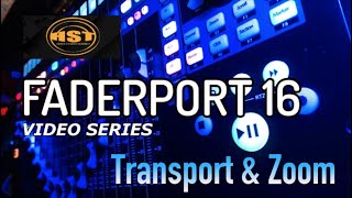 Faderport 16 and Studio One  Transport and Zoom [upl. by Ardy]