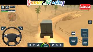 dangerous road truck drive truck driving job 3D truck driving game level GTA5 [upl. by Euqinay407]