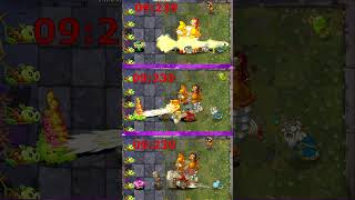 Plants vs Zombies 2 Bloomerang vs Homing Thistle vs Seaflora shorts [upl. by Nakre]