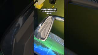 UNRELEASED Ping Blueprint S Irons Reveal and Testing 🤯 pinggolf pingblueprints [upl. by Uird]