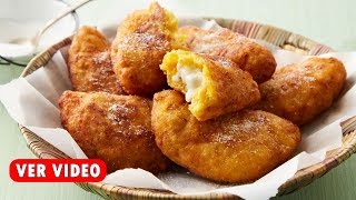 Receta  Empanadas de Plátano Maduro y Queso [upl. by Evan]