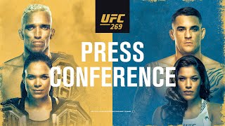 UFC 269 Prefight Press Conference [upl. by Chute]