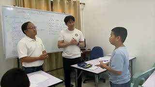 Auto practiced using basic English grammar rules with his teacher on October 5 2024 [upl. by Niuq]