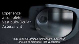 Experience a complete Vestibulo Ocular Assessment  ICS Impulse Video Head impulse test  Italiano [upl. by Abbate]