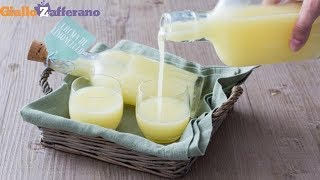 CREMA DI LIMONCELLO  Ricetta in 1 minuto [upl. by Mari]