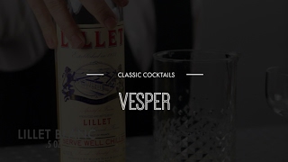 Classic Cocktails  Vesper [upl. by Aryamo]