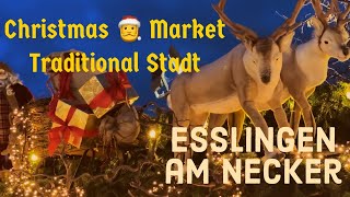 Traditional cityChristmas market 🎅Esslingen india lifestyle love punjabi winter germany [upl. by Reina]